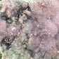 Flower Amethyst Celadonite RARE Cluster High Quality Crystal with Stand 584g