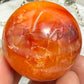 Carnelian Sphere Healing Crystal Ball 100g 41mm