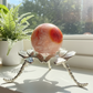 Carnelian in Quartz Sphere Healing Crystal Ball 96g 41mm