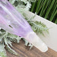 Chevron Dream Amethyst Rose Flower Crystal Carving 190g 201mm