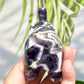 Chevron Dream Amethyst Healing Elephant Crystal Animal Carving 255g