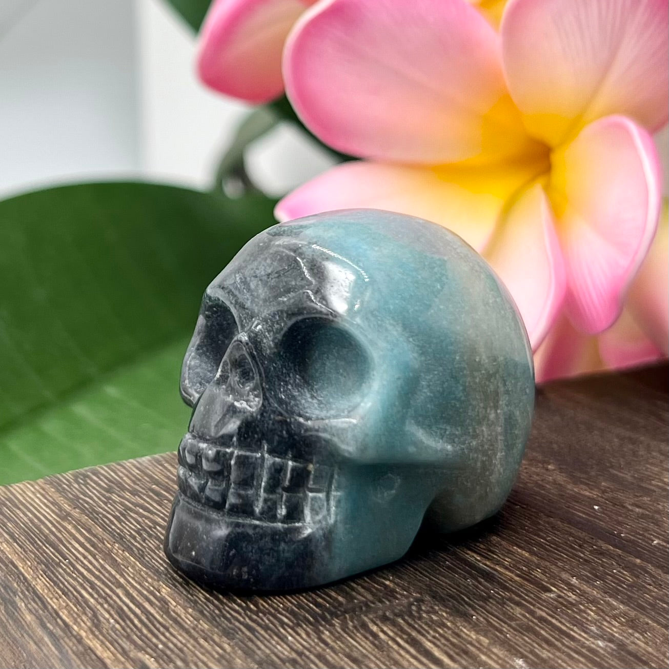 Trolleite Rare Skull 2 Inches Hand Carved Crystal Carving