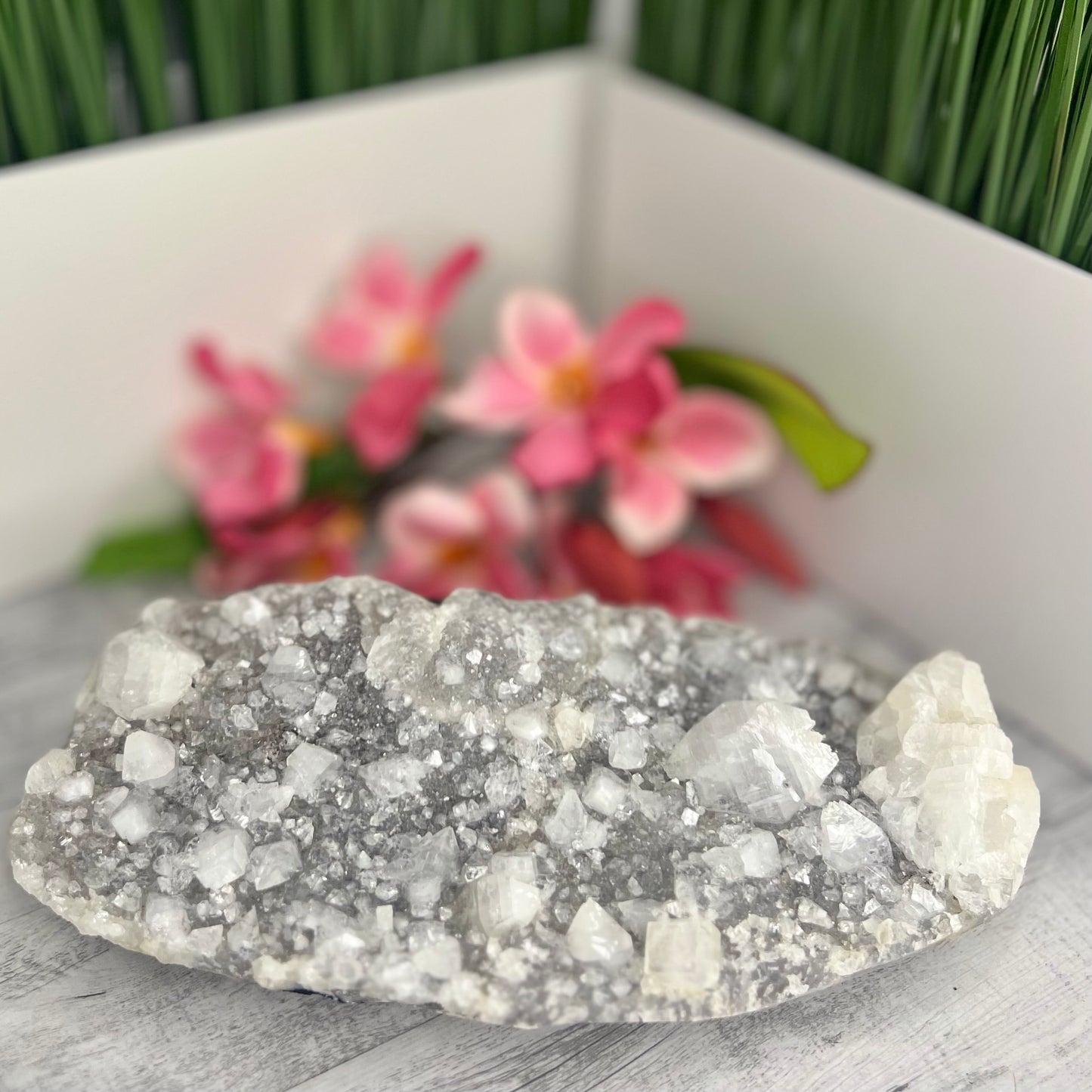 Apophyllite Cluster Natural Crystal Clear Large Specimen 1887g