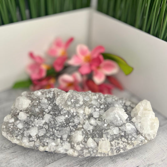 Apophyllite Cluster Natural Crystal Clear Large Specimen 1887g