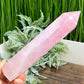 Rose Quartz Tower Translucent Healing Crystal Generator 870g