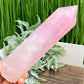 Rose Quartz Tower Translucent Healing Crystal Generator 870g