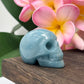 Trolleite Rare Skull 2 Inches Hand Carved Crystal Carving