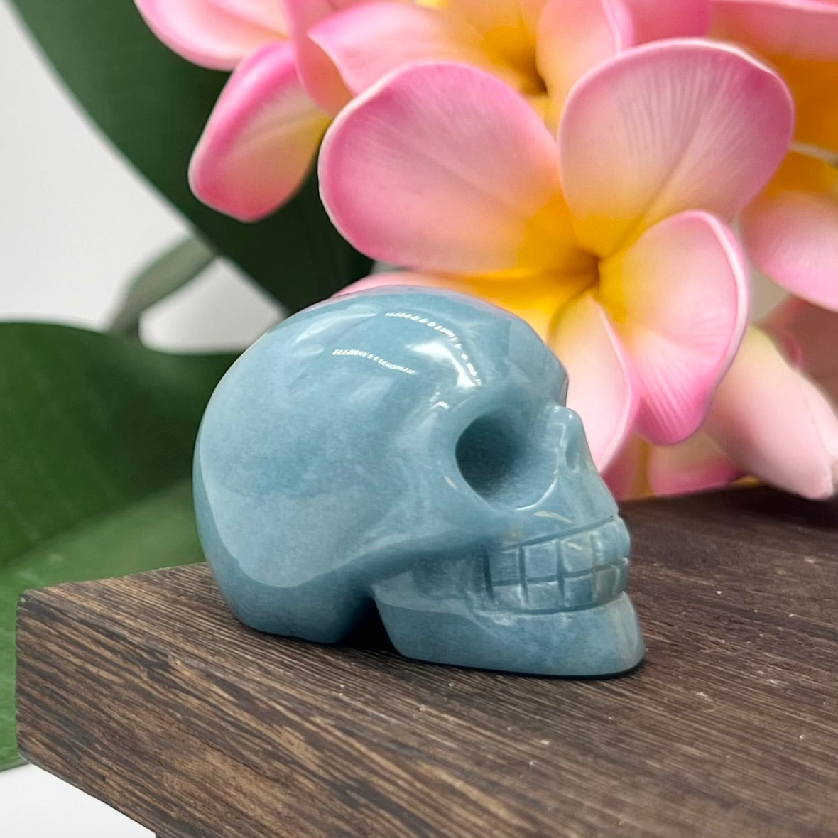 Trolleite Rare Skull 2 Inches Hand Carved Crystal Carving