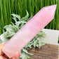 Rose Quartz Tower Translucent Healing Crystal Generator 870g
