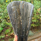 Huge Black Tourmaline Schorl Hay Stack Raw Specimen with Stand Crystal 5kg 11lbs