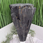 Huge Black Tourmaline Schorl Hay Stack Raw Specimen with Stand Crystal 5kg 11lbs