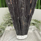 Huge Black Tourmaline Schorl Hay Stack Raw Specimen with Stand Crystal 5kg 11lbs