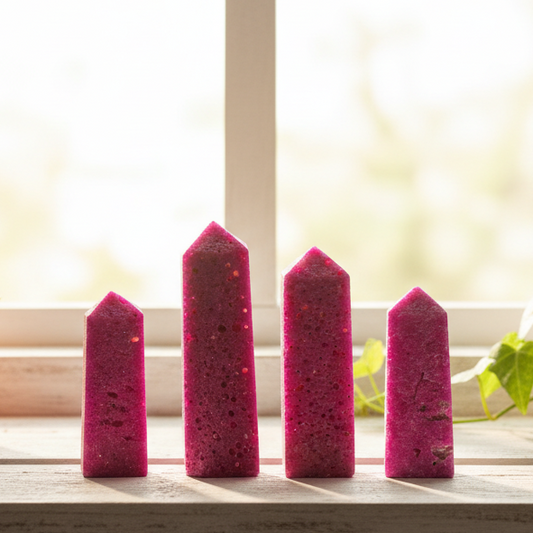 Ruby Points UV Reactive Crystal Generators YOU CHOOSE