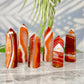 Carnelian Quartz Crystal Points Towers Generators YOU CHOOSE