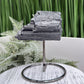 Black Tourmaline Schorl Hay Stack Raw Specimen with Stand Crystal 218g