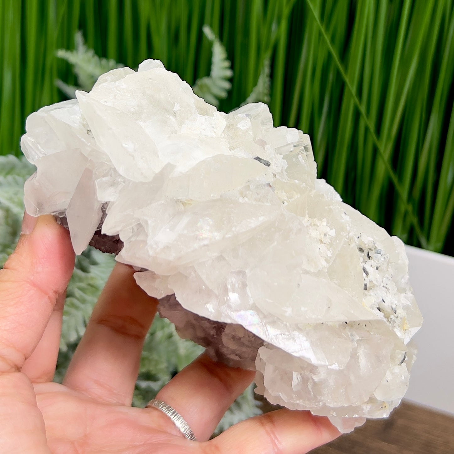 Sugar Fluorite Calcite Raw Specimen Natural Mineral Crystal 758g