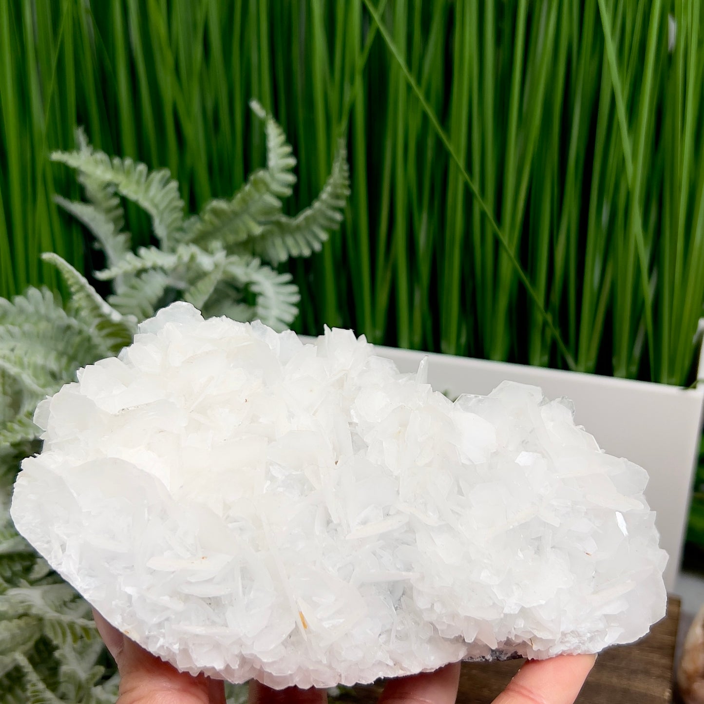 Rose Calcite Raw Specimen Natural Mineral Crystal 966g