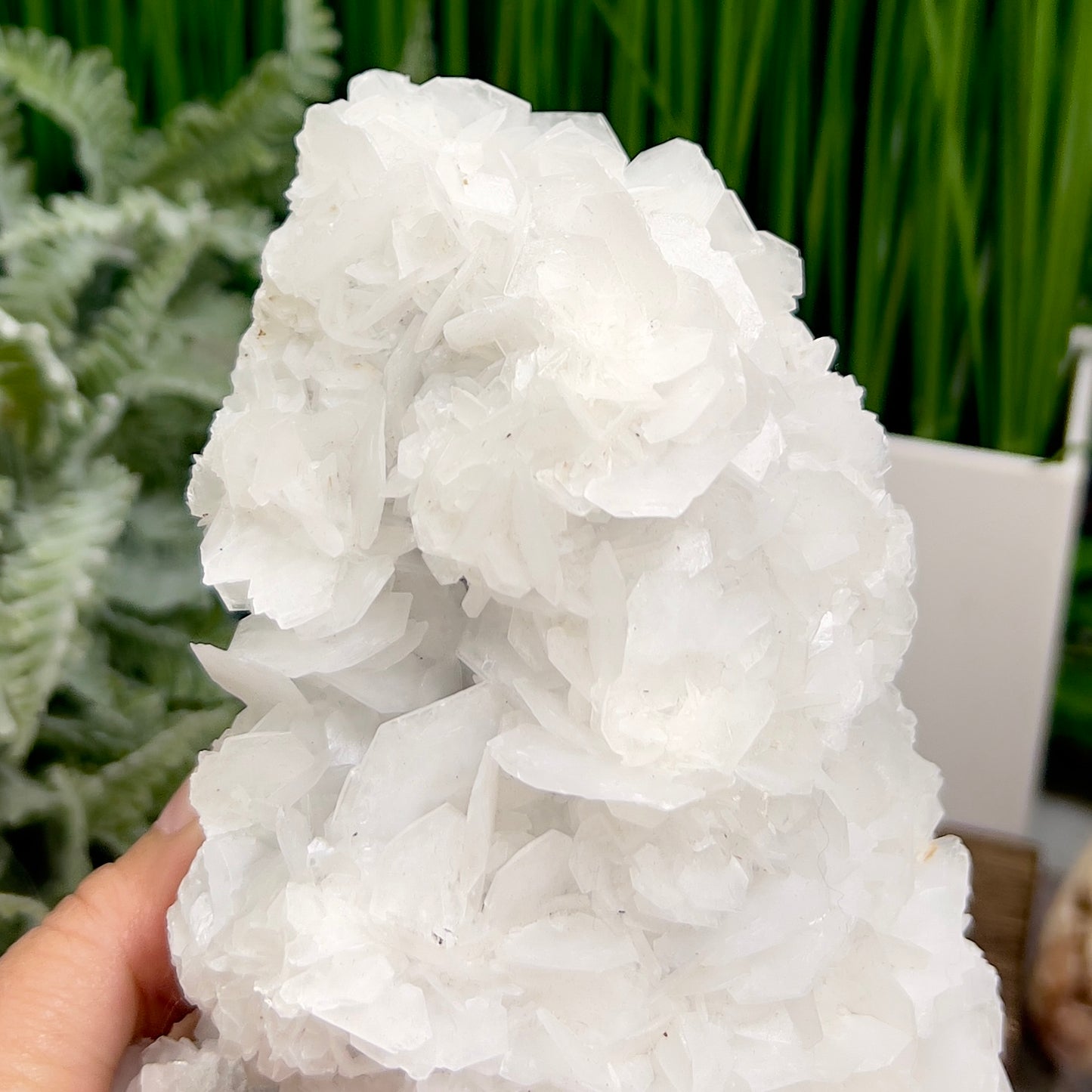 Rose Calcite Raw Specimen Natural Mineral Crystal 966g