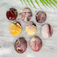 Mookaite Jasper Palm Stone Australian Gemstone Worry Meditation YOU CHOOSE