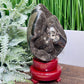 Dragon Septarian Jasper Egg with Stand Crystal Carving 934g