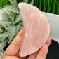 Rose Quartz Moon Crescent Bowl Crystal 156g