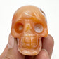 Carnelian Skull 2 Inches Rare Hand Carved Crystal Carving