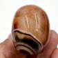 Carnelian Skull 2 Inches Rare Hand Carved Crystal Carving