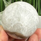 Volcanic Agate Quartz Sphere UV Reactive Crystal Ball 288g 59mm