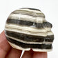 Zebra Phantom Calcite Skull 2 Inches Hand Carved Crystal Carving