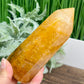 Golden Healer Quartz Tower Healing Crystal Generator 548g