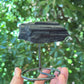 Black Tourmaline Schorl Hay Stack Raw Specimen with Stand Crystal 204g