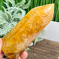 Golden Healer Quartz Tower Healing Crystal Generator 548g