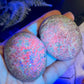 Ruby in Kyanite Palm Stones Worry UV Reactive Crystals YOU CHOOSE