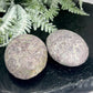Ruby in Kyanite Palm Stones Worry UV Reactive Crystals YOU CHOOSE