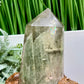 Lodolite Garden Scenic Quartz Free Form with Stand Crystal 420g