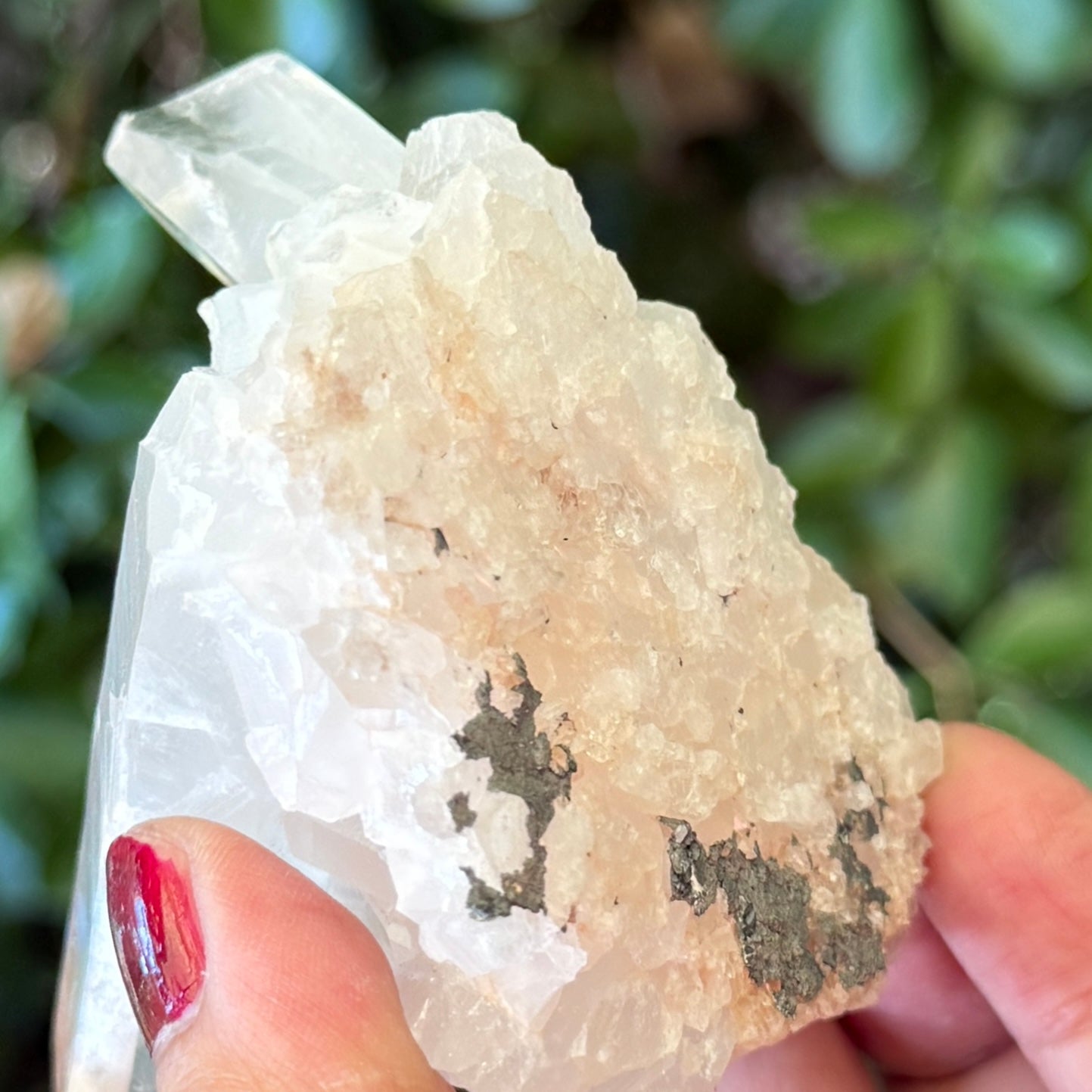 Clear Quartz Cluster Natural Raw Specimen Crystal 218g