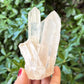 Clear Quartz Cluster Natural Raw Specimen Crystal 338g