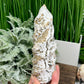 Bubble Ocean Sea Orbicular Jasper Flame Crystal Carvings 690g 175mm