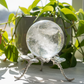 Clear Golden Healer Quartz Sphere High Quality Crystal Ball 360g 64mm Diameter