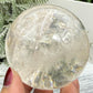 Clear Golden Healer Quartz Sphere High Quality Crystal Ball 360g 64mm Diameter