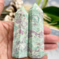 Ruby In Kyanite Points UV Reactive Crystal Generators YOU CHOOSE