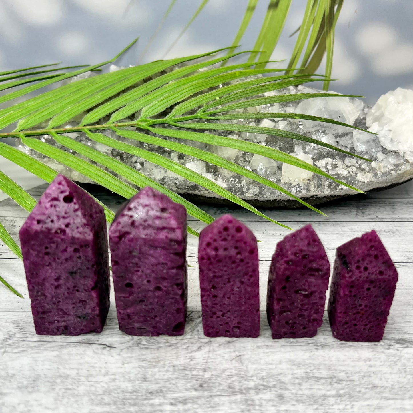 Ruby Points UV Reactive Crystal Generators YOU CHOOSE
