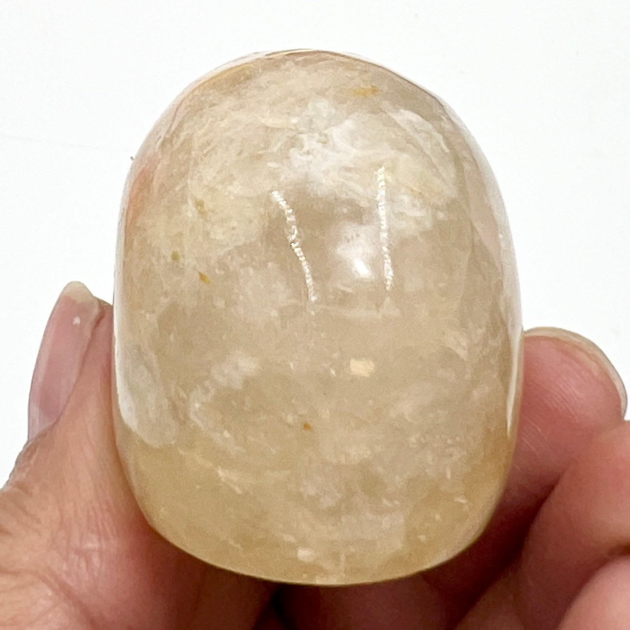Golden Healer Quartz Skull 2 Inches Hand Carved Crystal Carving