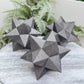 Shungite Merkabah EMF Protection Crystal Carving