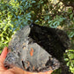 Large Black Obsidian Raw Specimen Natural Crystal 1260g