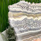 Large Zebra Calcite Slice Healing Crystal Specimen Slab 864g