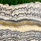 Large Zebra Calcite Slice Healing Crystal Specimen Slab 1104g