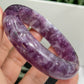 Lepidolite Purple Mica Bangle Wearable Crystal 58mm Diameter