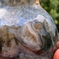 Moss Agate Large Female Torso Body Crystal Lady Carving 1422g