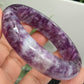 Lepidolite Purple Mica Bangle Wearable Crystal 58mm Diameter